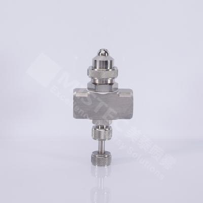 China Wide-angle round spray nozzle air assisted fine liquid atomizztion nozzle with wide angle six holes round nozzle en venta