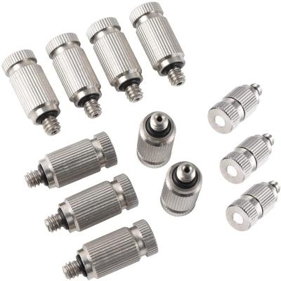 중국 Fogland 10 PCS 3/16 HIGH PRESSURE MIST NOZZLE FOR OUTDOOR COOLING 판매용