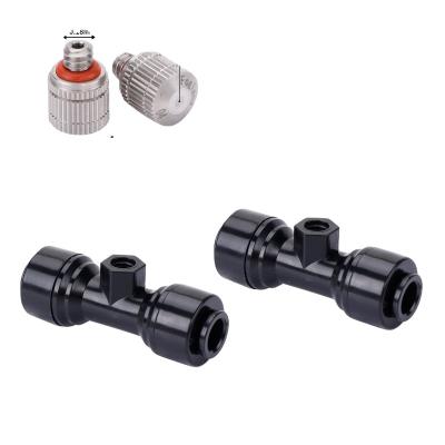 중국 Fogland Leakproof Misting Nozzle Tees1/4 10pcs Anti-Blocking Stainless Steel 0.016