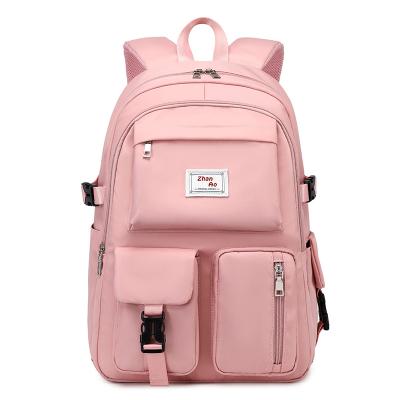 China High Quality Custom Made Light Weight Student Women Girls Bookbag Backpack School Bag College Waterproof Backpacks for sale