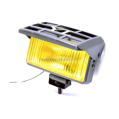 China Plastic+Glass Offroad Halogen Work Beam Diffusion Light Automotive Front Spot Lamp 55W Light System for sale