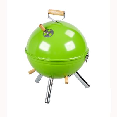 China Outdoor BBQ Grill Adjustable Height Barrel Grill Machine Folding Smokeless BBQ for sale