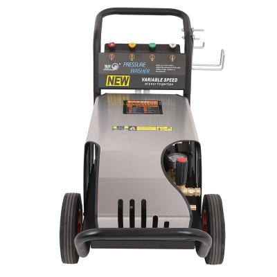 China Critical Cleaning / Residue Free Electric Type 5.5KW 7.5hp Hand Push Cleaning Machine High Pressure Washer for sale