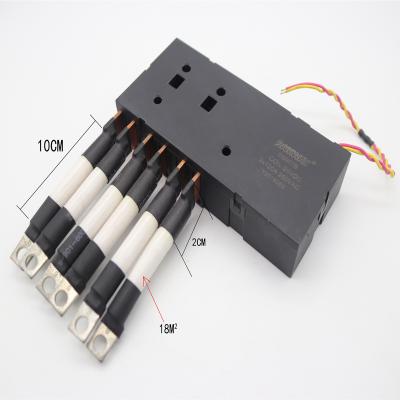 China 80A 100A 120A epoxy relay latching 3 phase 24v 12V magnetic latching relay for prepaid energy meter for sale