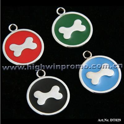 China Viable Porcelain Bone Shape Wholesale Dog Tag for sale