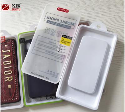 China Recyclable plastic packaging box for phone case&mobile phone case gift packaging for sale