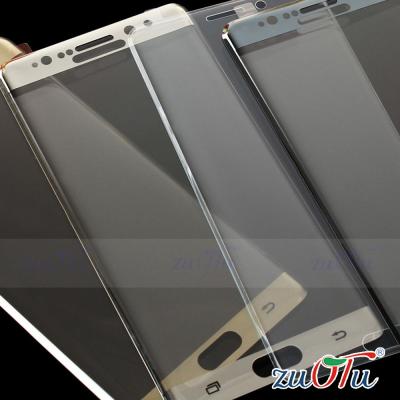 China Wholesale Curved Edge Tempered Glass 2016 Latest Model Good Price Curved Edge Tempered Glass Screen Protector For Samsung Galaxy Note 7 for sale