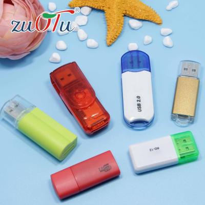 China High Quality Cute Cute Design USB 2.0 SD/TF Smart Card Reader for sale