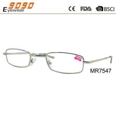 China Hot selling reading glasses with metal frame ,suitable for men and women for sale