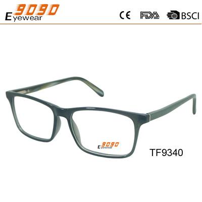 China Fashionable tr90 injection frame best design optical glasses with metal spring hinge, for sale