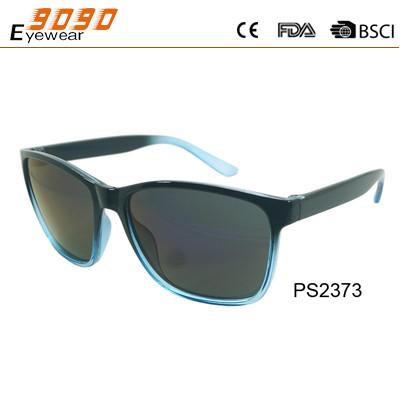 China Newest Style 2019 plastic Fashionable Sunglasses,UV 400 Protection Lens for sale