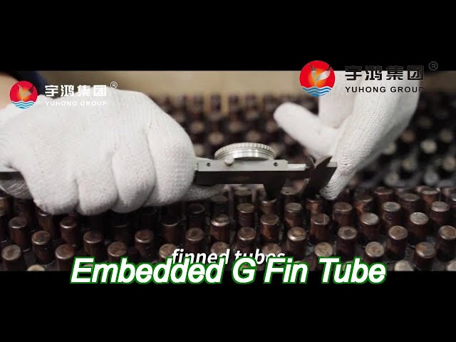 asme sb163 n04400 embedded g type fin tube with aluminium fin for air cooler and radiator