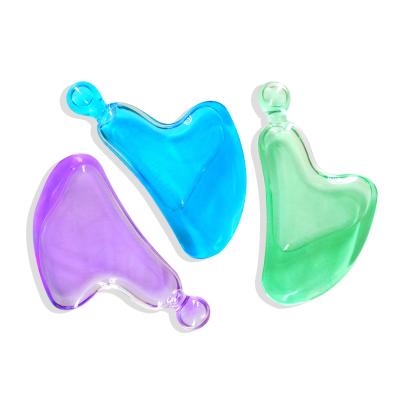 China Remove Wrinkle Face Skin Tighten Ice Globe Gua Sha Set Facial Ice Cooling Globes Cryo Gua Sha Facial Set Tool For Eye Massager Blue Pink Purple Custom face for sale