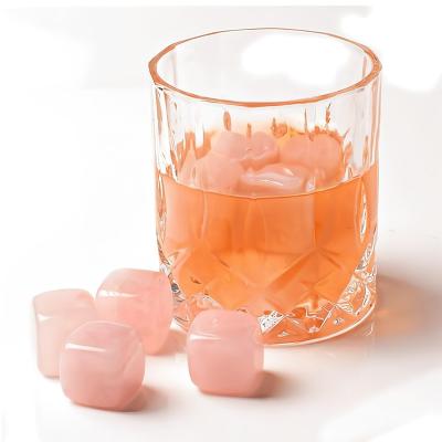 China Best popular 100% natural jade wholesale disposable 9 pieces in 1 set ice cold whiskey stone for sale