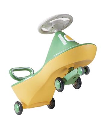 China Eco-Friendly Swing Car LED Flashing Wheels Ride on Bustle Car Boys and GirlsGears or Pedals, Twist, Turn, Wiggle Motion to Steer for sale