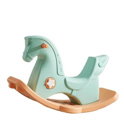 China New Design Baby Ride Eco - Friendly Updated House Plastic Rocking Horse For Kids for sale