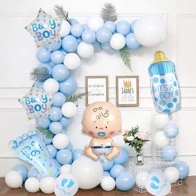 China Latex Gender Reveal Theme Party Balloon Set For Baby Kids Decoration Birthday Balloon for sale