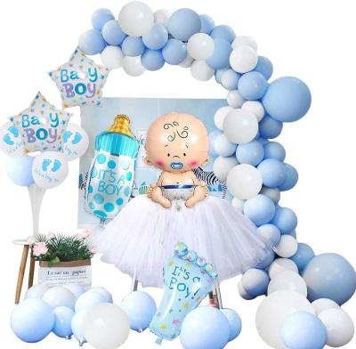 China Latex Gender Reveal Theme Party Balloon For Boys Children Happy Birthday Decoration Movie Balloon for sale