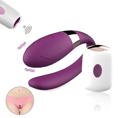 China Masturbation female waterproof vibrator motor double vibrator clitoris and anus stimulation G-point vibrator for sale