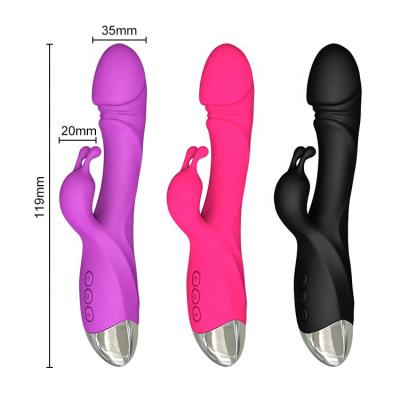 China 10 Hot Selling Waterproof Dildo Rabbit Vibrator Adult Clitoris Stimulation Vibrator Frequency Vibration Sex Toys For Women for sale