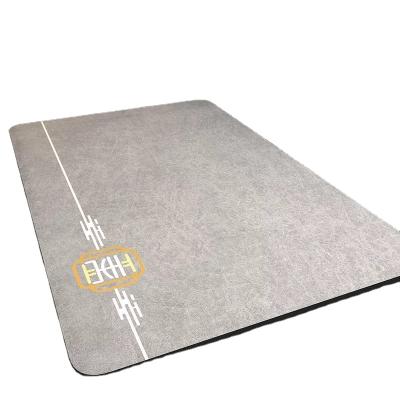 China Quick-Drying Non-Slip Diatom Mud Foot Pad Floor Mat Bath Mat For Bathroom Entrance Mat Covers for sale