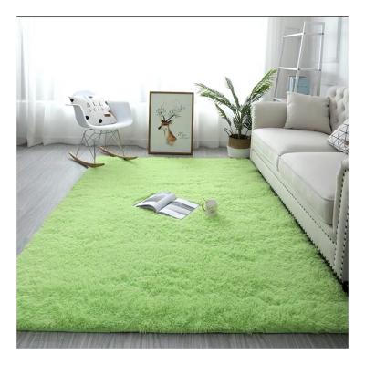 China Anti-Slip Shaggy Shaggy Rug Long Pile Rug Fluffy Bedside Blanket For Bedroom for sale