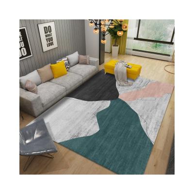 China Cheap Modern Indoor Anti-slip 3d Floor Custom Rugs Printed Crystal Velvet Carpet Bedroom Rugs For Home Decoration for sale