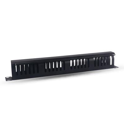 China 24 Port Vertical Cable Management For Server Rack Cable Manager LX-CM-T12 for sale