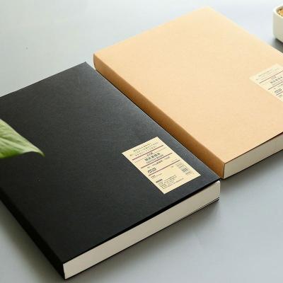 China Custom RINGNOTE A5 black hardcover cutte magic journals logo disc grip notebook for sale