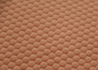 China 100% Cotton Orange Custom Fleece Fabric For Blanket Shrink - Resistant for sale