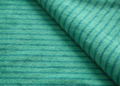 China Eco - Friendly Printted Striped Minky Fabric Flame Retardant Farland for sale