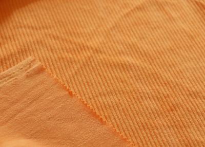 China Orange Soft Minky Fabric 100% Polyester Material Tear - Resistant for sale