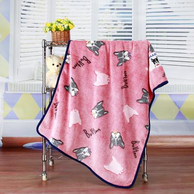 China Anti Static Anti Pilling Dyed Cutting Flannel Beautiful Baby Blankets 30