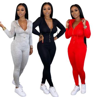 China China Good Selling Sustainable Hoodie Online Women Jumpsuits And Rompers for sale