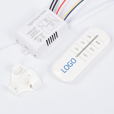 China Waterproof New Arrival Durable Receiving Touch Wireless Switch Remote Controlled Light Switch for sale