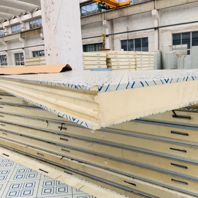 China Industrial Prefabricated Polyurethane Sandwich Panels For Cold Rooms for sale