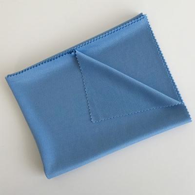 China Super Durable Glass Microfiber Glass Soft 30*30 Cleaning Cloth For Home Or Hotel Or Car for sale