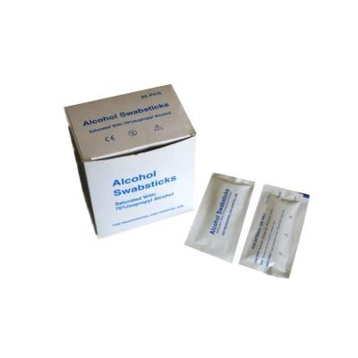 China Aseptic Medical Packaging Aluminum Foil Packaging Material Paper Bag For 75% Alcohol Nonwoven Pad for sale