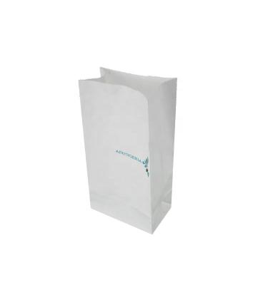 China Airline Disposable Inflight Logo Printed Airsickness Disposable Paper Bags for sale