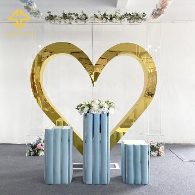 China Wedding Party Event Decoration New Arrival Luxury PVC Acrylic Backdrop For Event Party for sale