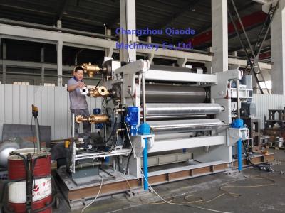 China Y Type Three Roller Fabric Calender Machine 480×2020 en venta