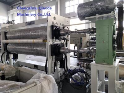 China 420×2020mm Nonwoven Fabric CE Two Roll Calender Machine zu verkaufen