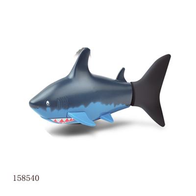 China Hot Sale RC Model Toy Mini RC Boat Remote Control Shark Fish Swimming Boats Underwater for sale