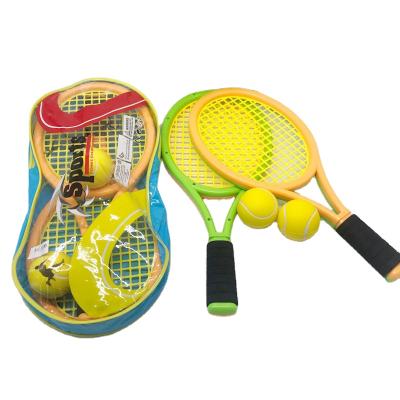 China Factory direct sale plastic fitness badminton racket tennis racket toy beach outdoor sports home racket for sale