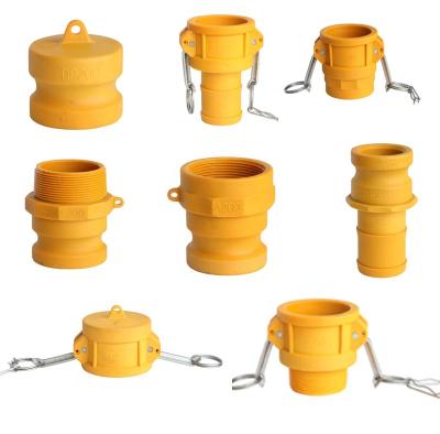 China Connect Pipes Nylon And Polyethylene Plastic Camlock Couplings And Gaskets for sale