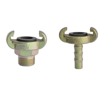 China Connect Pipes European Type Steel Female And Male Threaded Universal Coupling for sale