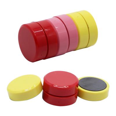 China Industrial Hot Selling Magnet Small Half Round Plastic Case Strong Magnet for sale