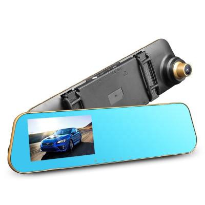 China 2019 Hot Selling High Quality High Quality PARK MODE 4.3inch Night Vision Security G-Sensor Dash Cam Dvr Mirror Car Camera Rearview for sale