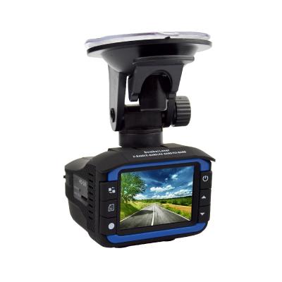 중국 NIGHT VISION factory direct sale 2 in 1 DVR recorder 2.0in car radar detectors camera flow speed measurement dash fixed cam 판매용