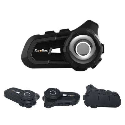 China Motorcycle 3 Riders 1000m Blue Tooth Motorcycle Helmet Intercom Helmet Wireless Waterproof Communication System à venda